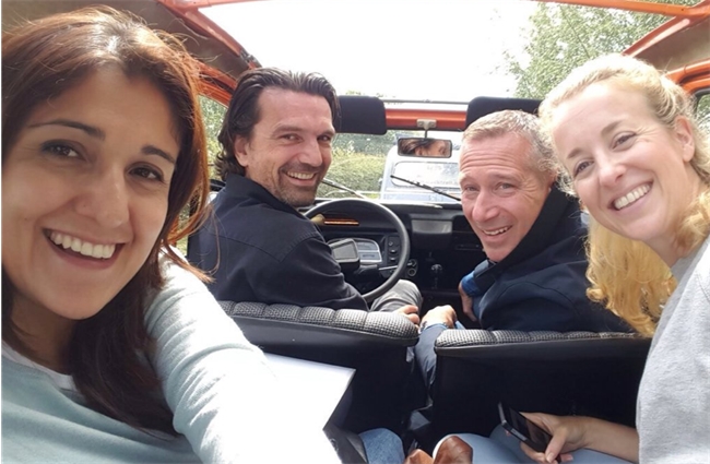 eenden rijden in noord holland