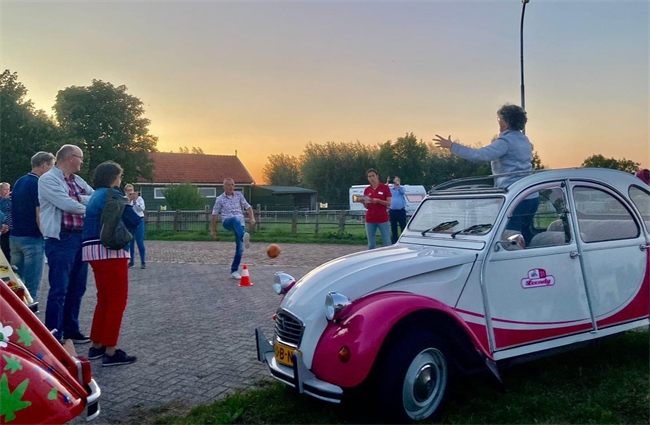 teamactiviteit tijdens teamuitje ducktrail