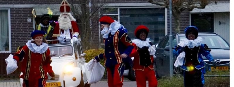 Vip vervoer voor de Sint